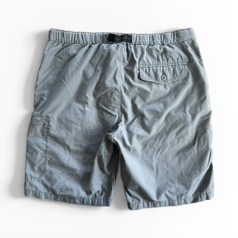 Uniqlo Gray Utility Hiking Shorts Size L Elastic Waist Tech Outdoor Gorpcore - Picture 5 of 9